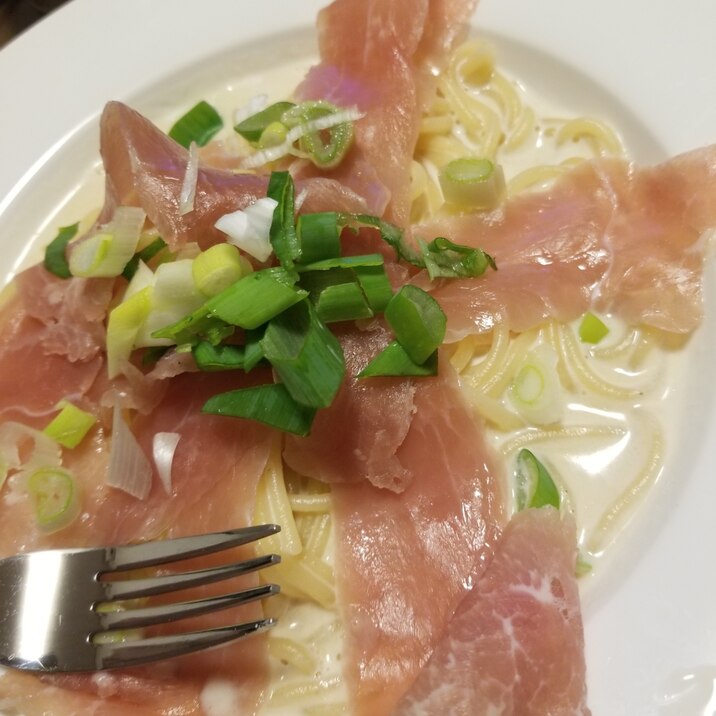簡単!お店の味の和風クリームパスタ!